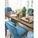 Rendezvous Walnut Double Pedestal Extendable Portman Dining Table