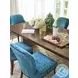 Rendezvous Walnut Double Pedestal Extendable Portman Dining Table
