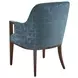 Lambeth Rendezvous Blue Upholstered Arm Chair