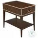 Rendezvous Walnut Box On Stand Shelton End Table