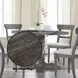 Leventis Weathered Gray 47" Round Dining Table