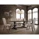 Morland Vintage Black 88" Rectangular Dining Table
