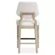 Sunset Cove Cream Upholstered Counter Height Chair Set of 2