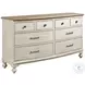 Ashbourne Ocracoke Driftwood Low Poster Bedroom Set