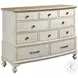 Ashbourne Ocracoke Driftwood Low Poster Bedroom Set