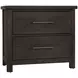 Dovetail Java 2 Drawer Nightstand