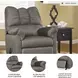 Darcy Cobblestone Rocker Recliner