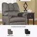 Darcy Cobblestone Rocker Recliner
