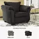 Darcy Black Chair