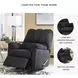 Darcy Black Rocker Recliner