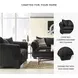 Darcy Black 64" Loveseat