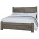 Dovetail Mystic Gray Poster Bedroom Set