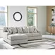 Laurelgrove Pebble 2-Piece Sofa Sectional with Chaise