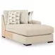 Laurelgrove Pebble 3-Piece Double Chaise Sectional