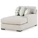 Laurelgrove Pebble 2-Piece Sofa Chaise Sectional