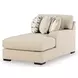 Laurelgrove Pebble 3-Piece Double Chaise Sectional