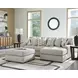 Laurelgrove Pebble 2-Piece Sofa Chaise Sectional