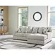 Laurelgrove Pebble 2-Piece Sofa Chaise Sectional