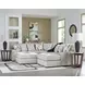 Laurelgrove Pebble 4-Piece Sectional with Chaise