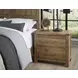 Dovetail Natural 2 Drawer Nightstand