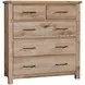 Dovetail Sun Bleached White Panel Bedroom Set