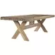 Dovetail Bleached White 73" Rectangular Dining Table