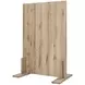 Dovetail Bleached White 60" Rectangular Dining Table