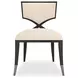 First Ivory Upholstered Side Chair