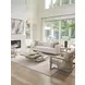 Sunset Key Flanders Beige and Tan Upholstered Accent Chair