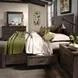 Briarwood Hills Rock Beaten Brown 3 Drawer Dresser with Mirror