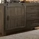 Briarwood Hills Rock Beaten Brown 3 Drawer Dresser with Mirror