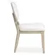 Sunset Cove White Upholstered Side Chair Set of 2