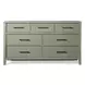Pure Maple Sage 7 Drawer Dresser