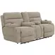 Regenerator Burlap Zero Gravity 91" Loveseat with Dual Power Lift Assist