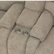 Regenerator Burlap Zero Gravity 91" Loveseat with Dual Power Lift Assist