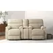 Regenerator Burlap Zero Gravity 91" Loveseat with Dual Power Lift Assist