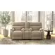 Regenerator Burlap Zero Gravity 91" Loveseat with Dual Power Lift Assist