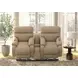 Regenerator Burlap Zero Gravity 91" Loveseat with Dual Power Lift Assist