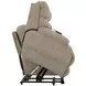 Regenerator Burlap Zero Gravity 91" Loveseat with Dual Power Lift Assist