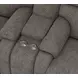 Regenerator Umber Zero Gravity 91" Loveseat with Dual Power Lift Assist