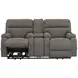 Regenerator Umber Zero Gravity 91" Loveseat with Dual Power Lift Assist
