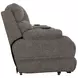 Regenerator Umber Zero Gravity 91" Loveseat with Dual Power Lift Assist