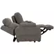 Regenerator Umber Zero Gravity 91" Loveseat with Dual Power Lift Assist