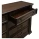 Provence Park Chateau Brown 8 Drawer Dresser with Mirror