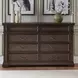 Provence Park Chateau Brown 8 Drawer Dresser