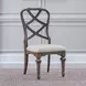 Provence Park Cream X Back Upholstered Side Chair Set of 2