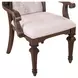 Provence Park Cream Upholstered Arm Chair Set of 2