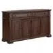 Provence Park Chateau Brown Extendable Rectangular Dining Room Set