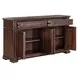 Provence Park Chateau Brown Extendable Rectangular Dining Room Set
