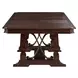 Provence Park Chateau Brown 102" Extendable Rectangular Dining Table